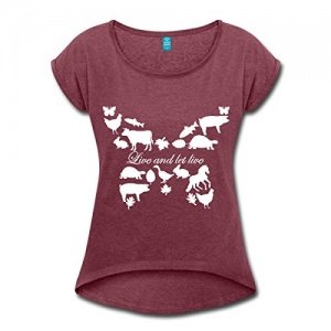 Schmetterling Live and Let Live T-Shirt