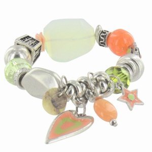 Schmuck-art Armband Haley orange-green