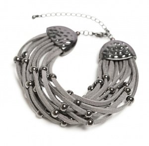 Schmuck-art Armband Silea gray-silver