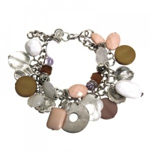 Schmuck-art Bettelarmband Dahlia rosé