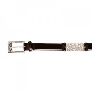 Schmuck-art Gürtel Lucia silver-brown Gr