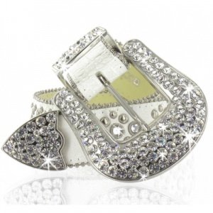 Schmuck-art Gürtel Malta white Gr. 105