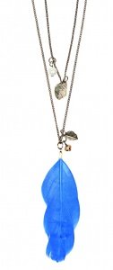 Schmuck-art Kette Panella gold-blue