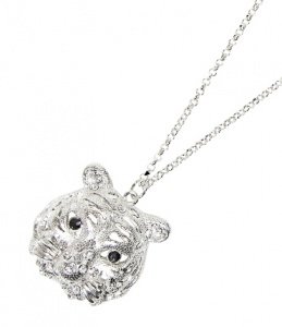 Schmuck-art Longnecky LionHead silver-cr