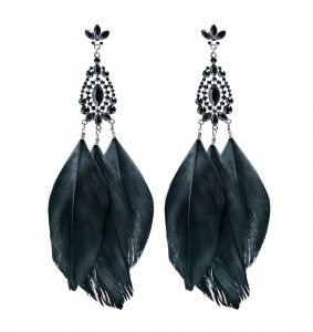 Schmuck-art Ohrhänger Cassio black