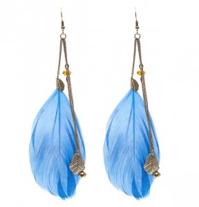 Schmuck-art Ohrhänger Panella gold-blue