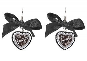 Schmuck-art Ohrhänger Wiesn I mog di