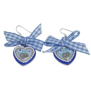 Schmuck-art Ohrhänger Wiesn Spatzl silve