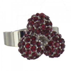 Schmuck-art Ring Ashley fuchsia-silver