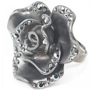 Schmuck-art Ring Ispica hematite