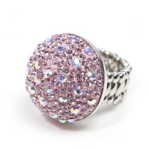 Schmuck-art Ring Liccia rose AB