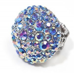 Schmuck-art Ring Ring Nevers blue AB 0