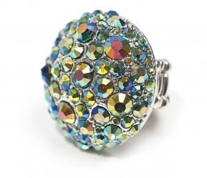 Schmuck-art Ring Ring Nevers emerald AB 