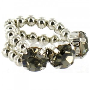 Schmuck-art Ring Tainy silver-bl. diamon