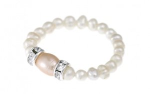 Schmuck-art Strechring Süßwasserperle