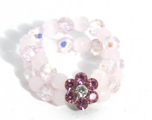 Schmuck-art Stretchring Blümchen