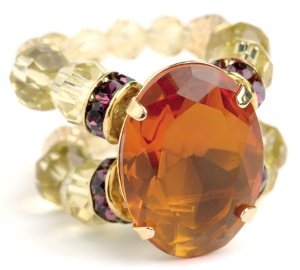 Schmuck-art Stretchring Prinzessin oval 