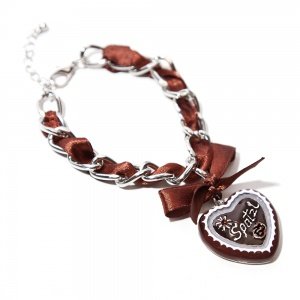 Schmuck-art Wiesn Armband Spatzl brown