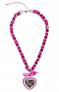 Schmuck-art Wiesn Halskette Spatzl silve