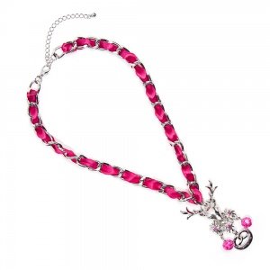 Schmuck-art Wiesn Kette Erna silver-fuch