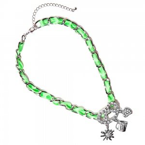 Schmuck-art Wiesn Kette Resi silver-appl