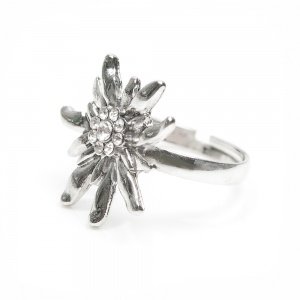 Schmuck-art Wiesn Ring Wally silver-crys