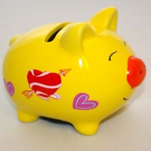 Schmuckhalter, rot-blau