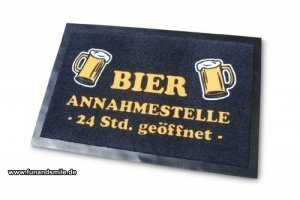Schmutzfangmatte - Bierannahmestelle 24 