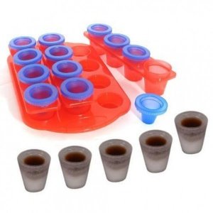 Schnapsgläser aus Eis im 12er Pack