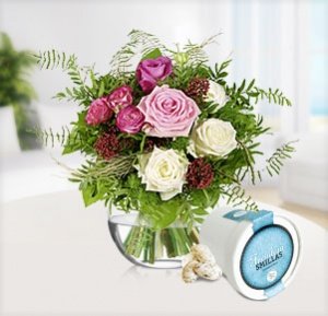 Schneeflocke mit Fräulein Smillas Schnee