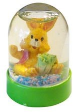 Schneekugel Oster Hase