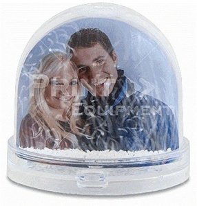 Schneekugel mit eigenem Foto