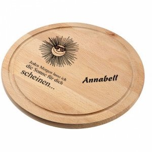 Schneidebrett Holz *Sonnenschein* selbst