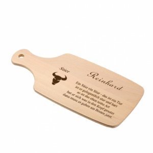 Schneidebrett *Stier* mit Griff