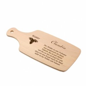 Schneidebrett *Widder* mit Griff