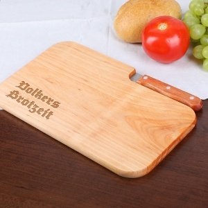 Schneidebrett mit graviertem Vornamen *B