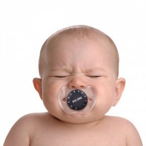 Schnuller - Chill Baby mit Lautstärkereg