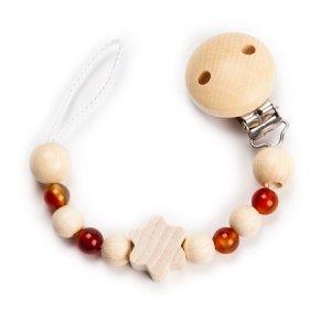 Schnullerkette Angelstone Lebensfreude (