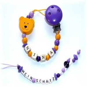 Schnullerkette Bärchen 2teilig