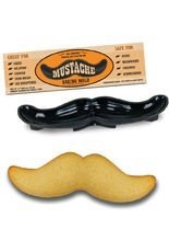 Schnurrbart Backform