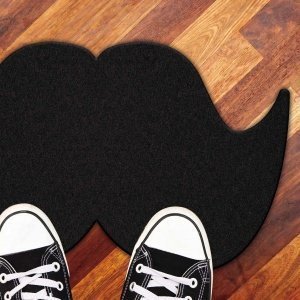 Schnurrbart Fussmatte
