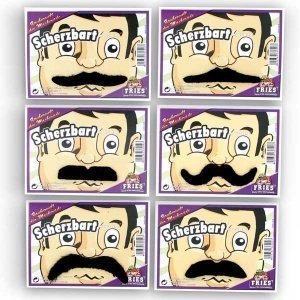 Schnurrbart Moustache, sortiert