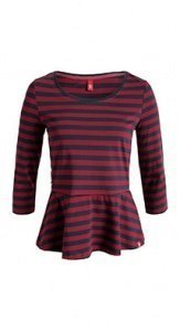 Schößchen-Shirt aus Jersey