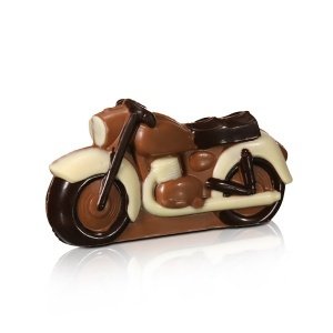 Schoko-Motorrad, 16 cm