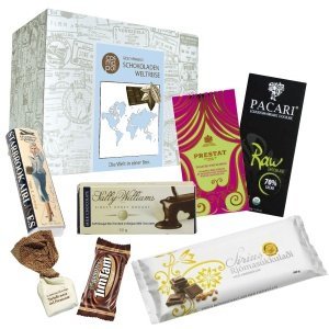 Schoko Weltreise Geschenkbox