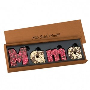 Schokobuchstaben MAMA - Zartbitter