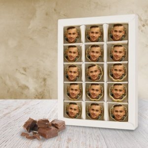 Schokolade - Bonbon Rund