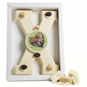 Schokolade - Schokoladenbuchstaben-Weiss