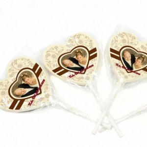 Schokolade - Schokoladenlutscher Herz