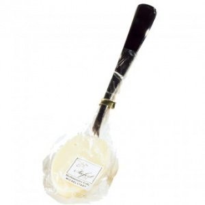 Schokolade am Löffel Weiße Schokolade